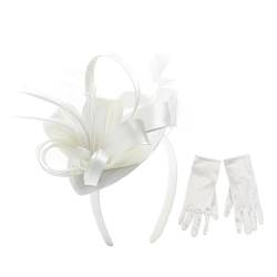 Fascinator Hüte Fascinator Blumen Stirnband Federn Party Hochzeit Haarspangen Für Damen Fascinator Hüte Sets Für Damen von GAOINTELL