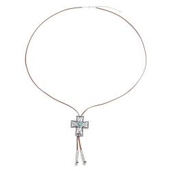 GAOINTELL Stilvoller Choker-Anhänger für Damen, Halsband, Schlüsselbeinkette, Choker, Bolo-Krawatte, Lariat-Stil, Halsband, Schmuck von GAOINTELL