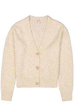 Garcia Damen Cardigan Knit Strickjacke, Sand Melee, Large von GARCIA DE LA CRUZ