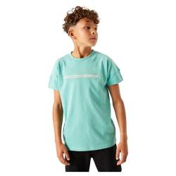 Garcia Kids Jungen Short Sleeve T-Shirt, Sea Green, 140 EU von GARCIA