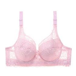 GDNIA Damen Push Up Bügel BH mit Spitze Soft Cup Verstellbarem Support Große Größen BHS von GDNIA