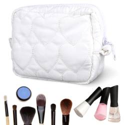 GETBSTOOP Damen-Make-up-Tasche Kosmetiktasche gesteppt Make-up-Tasche Reise-Kulturbeutel ästhetische Mädchen-Hautpflegetasche großes Fassungsvermögen Damen-Kosmetiktasche von GETBSTOOP