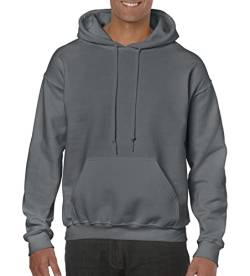 GIDUTEX Kapuzenpullover von Gildan Herren Hoodie S - 5XL (DE/NL/SE/PL, Alphanumerisch, 3XL, Regular, Regular, Charcoal) von GIDUTEX