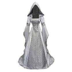 Ballkleider Damen Dresses For Women Halloween Kostüm Partner Piratenkostüm Damen Halloween Kleider Kleid Rot Black Dress Halloween Kleid Gothic Halloween Kleider Hexen Kostüm Kostume Halloween von GIIWAKI