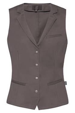 GREIFF Damen-Weste RF Service Regular Fit, Reverskragen, 4 Druckknöpfe - Taupe - Gr. S von GREIFF