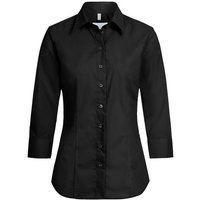 GREIFF Kurzarmbluse Greiff Corporate Bluse BASIC Damen OEKO TEX® pflegeleicht Schwarz 34 von GREIFF