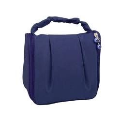 Kosmetiktasche wasserdichte Kosmetiktasche Frauen Cloud Bag Bonbonfarbene Handtaschen Make-up-Organizer Elegante Kulturtasche Make-up-Box Make Up Bag (Color : Navy) von GSCLZ