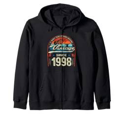 Vintage 27th Birthday 27 Years Old Fishing Lovers Born 1998 Kapuzenjacke von GTee Vintage 27th Birthday Version 2025