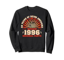 29. Geburtstag 29 Jahre alte Skateboarder Skater geboren 1996 Sweatshirt von GTee Vintage 29th Birthday Version 2025