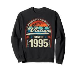 Vintage 30. Geburtstag 30 Jahre alte Angelfreunde Geboren 1995 Sweatshirt von GTee Vintage 30th Birthday Version 2025