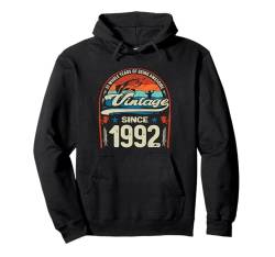 Vintage 33. Geburtstag 33 Jahre alte Angelfreunde Geboren 1992 Pullover Hoodie von GTee Vintage 33rd Birthday Version 2025