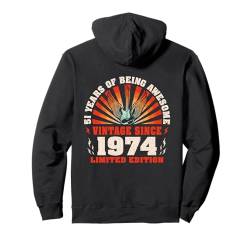 51. Geburtstag Der 51-jährige Gitarrist Guitar Lovers wurde 1974 geboren Pullover Hoodie von GTee Vintage 51st Birthday Version 2025