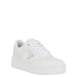 GUESS Damen Miram Sneaker, Weiß 140, 41 EU von GUESS