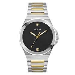 GUESS Herren Uhr Armbanduhr Vinyl GW0833G3 Edelstahl von GUESS