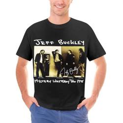 GUOZHONGTIAN Vintage-Jeff-Buckley-Mystery-White-Boy-Tour-1995-T-Shirt-Anniversary-Gift-for-Fans-Gift-For Black S von GUOZHONGTIAN