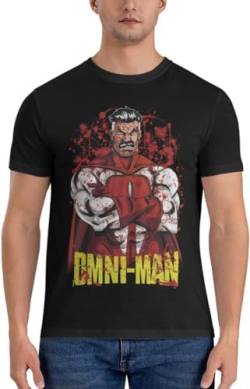 Omni-Man T-Shirt Plain Black t Shirts Men Funny t Shirts for Men Black 3XL von GUOZHONGTIAN