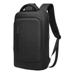 GYakeog Laptop Rucksack Herren 15,6 Zoll Leicht Business Rucksack Arbeit Wasserdicht Schulrucksack jungen für Schule Arbeit Uni Reisen-Schwarz von GYakeog