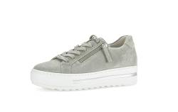 Gabor Damen Low-Top Sneaker, Frauen Halbschuhe,Leichte Mehrweite (G),Freizeitschuhe,Turnschuhe,Laufschuhe,schnürschuhe,pino,37.5 EU / 4.5 UK von Gabor