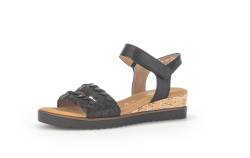 Komfort Sandalen schwarz Gabor Comfort Riemchensandale 22.75... 38,5 von Gabor