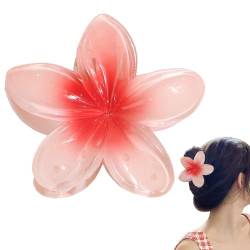 Hawaiianische Blumenklammern – Haarnadel Mit Hawaiianischen Plumeria-Blumen, Blumenklammern Für Dickes Haar, Tropische Haaraccessoires Für Den Strand von Gacqpli