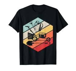 Retro Garten Werkzeug Gartenarbeit Geschenk für Gärtner T-Shirt von Gärtnern Gartenarbeit Gärtner Motiv Geschenkideen