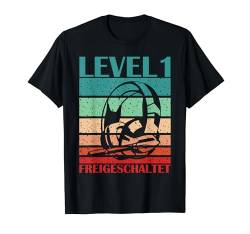 Gamer Headset Level 1 Freigeschaltet Retro Geburtstag Alter T-Shirt von Gamer Headset Level Freigeschaltet Geburtstag