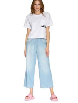 Gang Carol Culotte Pant (DE/NL/SE/PL, Bundweite, 31, Regular, Regular, Crystel Lightblue Wash) von Gang