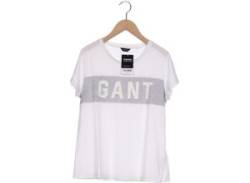 Gant Damen T-Shirt, weiß, Gr. 42 von Gant