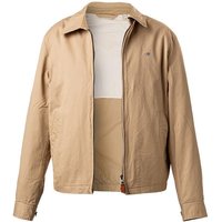 Gant Herren Blouson beige Baumwolle unifarben von Gant