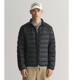 Gant für Herren. 7006298 Leichte Daunenjacke schwarz (3XL), Lässig, Recyceltes Polyester, Nachhaltig von Gant