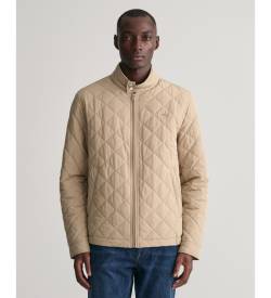 Gant für Herren. 7006340 Windcheater Steppjacke beige (XL), Lässig, Polyester, Langarm von Gant