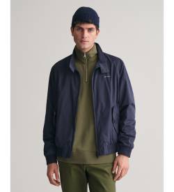 Gant für Herren. 7006381 Leichte Harrington Jacke navy (4XL), Lässig, Polyester, Langarm, Marine von Gant