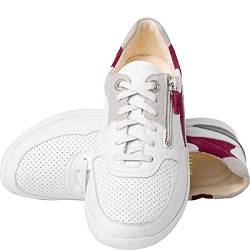 Ganter Damen Helen-H Sneaker, Milk/Multi, 40.5 EU von Ganter