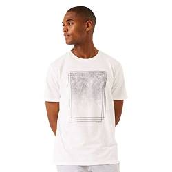 Garcia Herren Short Sleeve T-Shirt, White, S von GARCIA DE LA CRUZ