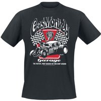 Gas Monkey Garage T-Shirt - Badass Gas Monkey Garage - S bis XXL - für Männer - Größe L - schwarz  - Lizenzierter Fanartikel von Gas Monkey Garage