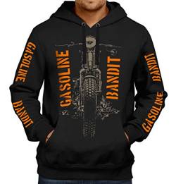 Gasoline Bandit Classic Biker Racing Hoodie: Springer 4XL von Gasoline Bandit