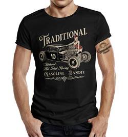 Gasoline Bandit Classic Hot Rod T-Shirt: Traditional Old Skool Racing 4XL von Gasoline Bandit