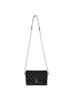 GAUDI' Crossbody Tasche aus Samt V4AI11791, Schwarz von Gaudì