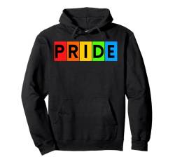 Pride Regenbogen-Flagge LGBTQIA+ Liebesblöcke Männer Frauen Jungen Mädchen Pullover Hoodie von Gay Pride Shopp