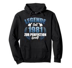 Jahrgang 1981 Geburtstag Design Frauen Männer geboren 1981 Pullover Hoodie von GebGesch 1981 Geburtstag Geschenke