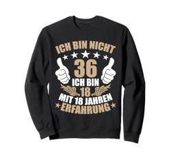 36 Jahre 36. Geburtstag I 36.ter Geburtstag I 36 Geburtstag Sweatshirt von GebGesch 36. Geburtstag Geschenke