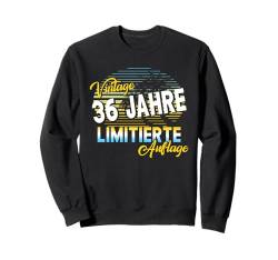 36 Jahre 36. Geburtstag I 36.ter Geburtstag I 36 Geburtstag Sweatshirt von GebGesch 36. Geburtstag Geschenke