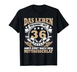 36 Jahre 36. Geburtstag I 36.ter Geburtstag I 36 Geburtstag T-Shirt von GebGesch 36. Geburtstag Geschenke