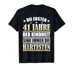 41 Jahre 41. Geburtstag I 41.ter Geburtstag I 41 Geburtstag T-Shirt von GebGesch 41. Geburtstag Geschenke