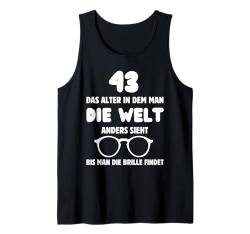 43 Jahre 43. Geburtstag I 43.ter Geburtstag I 43 Geburtstag Tank Top von GebGesch 43. Geburtstag Geschenke