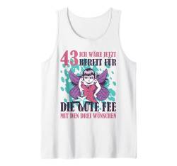 43 Jahre Geburtstag Frau I 43.ter Geburtstag I 43 Geburtstag Tank Top von GebGesch 43. Geburtstag Geschenke