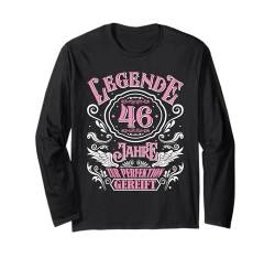 46 Jahre 46. Geburtstag I 46.ter Geburtstag I 46 Geburtstag Langarmshirt von GebGesch 46. Geburtstag Geschenke