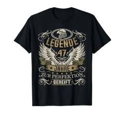 47 Jahre 47. Geburtstag I 47.ter Geburtstag I 47 Geburtstag T-Shirt von GebGesch 47. Geburtstag Geschenke