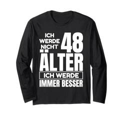 48 Jahre 48. Geburtstag I 48.ter Geburtstag I 48 Geburtstag Langarmshirt von GebGesch 48. Geburtstag Geschenke