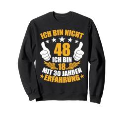 48 Jahre 48. Geburtstag I 48.ter Geburtstag I 48 Geburtstag Sweatshirt von GebGesch 48. Geburtstag Geschenke